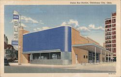 Union Bus Station Oklahoma City, OK Postcard Postcard Postcard