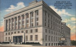 Home State Life Insurance Company Building and Theater Oklahoma City, OK Postcard Postcard Postcard