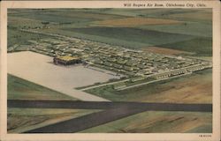 Will Rogers Air Base Postcard