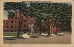 Wesley Hospital Postcard