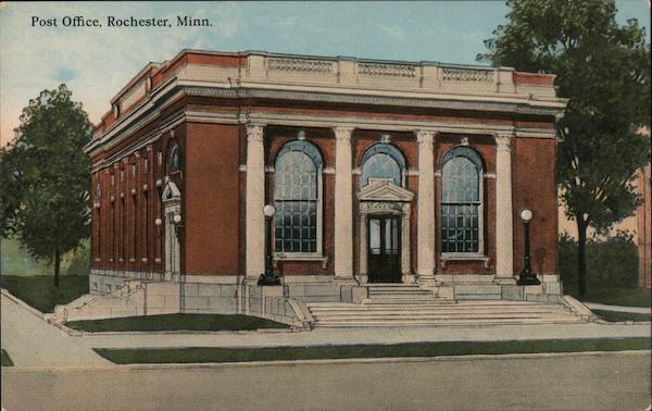 rochester minnesota post office hours