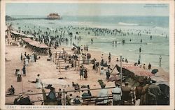 Bathing Beach Postcard