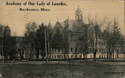 Academy of Our Lady of Lourdes Postcard