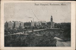 State Hospital Postcard