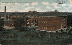 Rear View, St. Mary's Hospital Rochester, MN Postcard Postcard Postcard