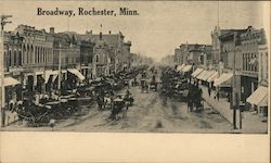 Broadway Rochester, MN Postcard Postcard Postcard