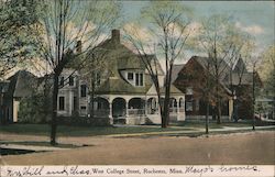 West College Street Drs. Will and Chas. Mayo's Home Rochester, MN Postcard Postcard Postcard