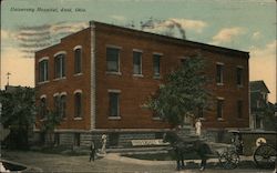 University Hospital Postcard