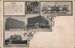 Commercial Buildings Postcard