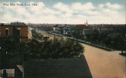 West Main Street Postcard