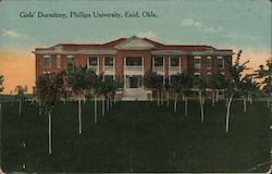 Girl’s Dormitory, Phillips University Postcard