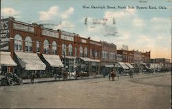 West Randolph Street, North Side Square Enid, OK Postcard Postcard Postcard