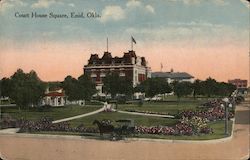 Court House Square Postcard