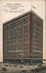 Hotel Lombard Postcard