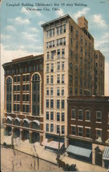 Campbell Building Oklahoma City, OK Postcard Postcard Postcard