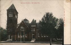 Baptist Church Postcard