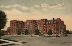 New German Hospital Kansas City, MO Postcard Postcard Postcard