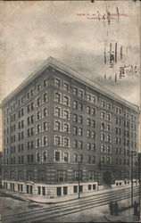 New YMCA Building Postcard