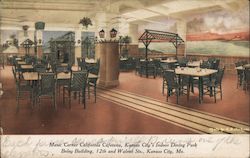 Music Corner, California Cafeteria, Boley Building Postcard