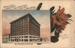 Tulsa Hotel Oklahoma Postcard Postcard Postcard