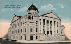 First Christian Church Postcard