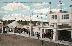 Exposition Building, Oklahoma State Fair Postcard