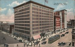 Lee Huckins Hotel Postcard