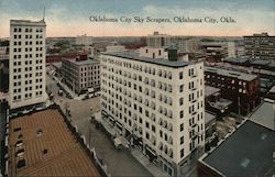 Oklahoma City Sky Scrapers Postcard