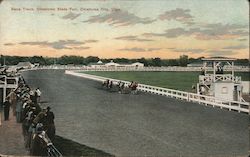 Race Track, Oklahoma State Fair Postcard