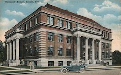 University Temple Postcard