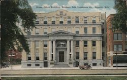 Home Office Building, Bankers Life Insurance Co. Postcard