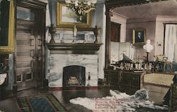 Reception Room in Wm. J. Bryan’s Fairview Home Lincoln, NE Postcard Postcard Postcard