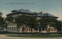 Home Economics Building Postcard