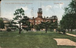 Original Main Building, State University Postcard