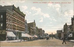 South 11th Street Looking North Lincoln, NE Postcard Postcard Postcard