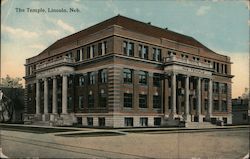 The Temple Lincoln, NE Postcard Postcard Postcard