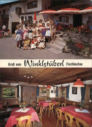 Café Winklstüberl Pension Postcard