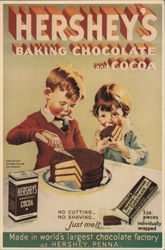 Hershey's Baking Chocolate and Cocoa Postcard