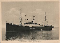 The "Bruarfoss" (Eimskipafelag Islands Line, Reykjavik) Postcard