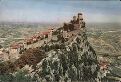 Abbott Dear Doctor Republicca Di San Marino, View over the first tower Postcard