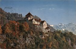 Abbott Dear Doctor View of Vaduz Castle Liechtenstein Postcard Postcard Postcard