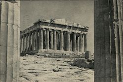 Abbott Dear Doctor View of the Parthenon on the Acropolis seen from the Propylaeum Athens, Greece Greece, Turkey, Balkan States  Postcard