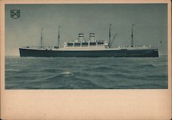 HAPAG Hamburg America Line Postcard