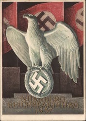 Nurnberg Nazi Party Congress 1937 Postcard