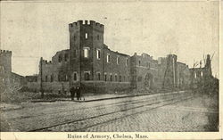 Ruins of Armory Postcard