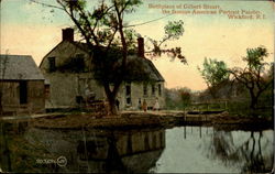 Birthplace of Gilbert Stuart Wickford, RI Postcard Postcard