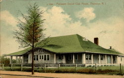 Pocasset Social Club House Postcard