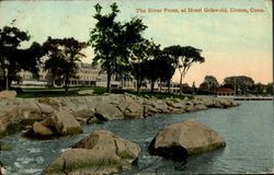 The River Front, at Hotel Griswold Groton, CT Postcard Postcard