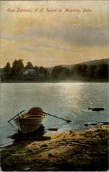 Sunset on Mascoma Lake Postcard