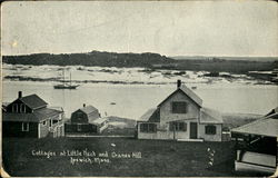 Cottages At Little Neck And Cranes Hill Postcard